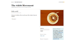 Desktop Screenshot of debtmovement.com